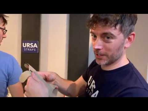 12 : Trying on the URSA Back Strap
