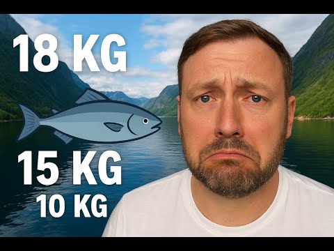 Fisch Ausfuhrbestimmungen,von 18 auf 10 Kg, Angeln in Norwegen