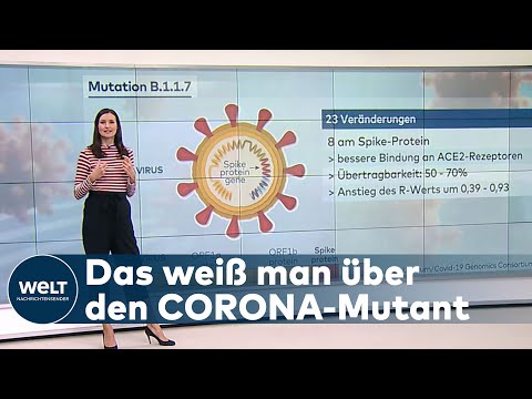 WELT HINTERGRUND: Corona-B.1.1.7-Mutant - Das sind die neuesten Informationen zum Virus