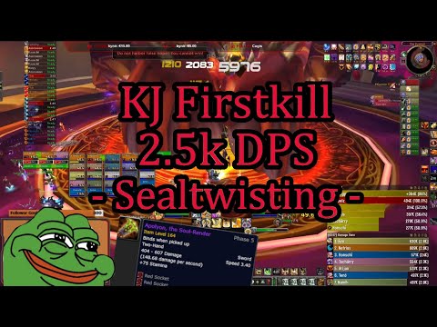 Kil'jaeden Firstkill | Sealtwisting Ret PoV | anbu on Venoxis-EU