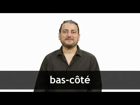 English Translation of “BAS-CÔTÉ” | Collins French-English Dictionary