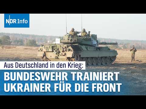 Kriegsvorbereitung: So läuft die Bundeswehr-Ausbildung für ukrainische Soldaten I NDR Info