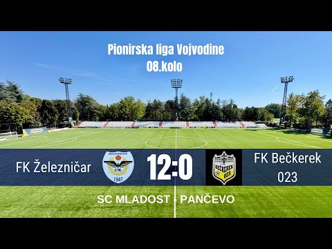 Pioniri: FK Železničar - FK Bečkerek 023 12:0
