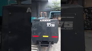 AIR COMPRESSOR AIRMAN PDS 175 CAPACITY 175 CFM RECONDITION