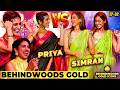 Simran ஆ Priya வா Epic Dance Face Off Sultana Mode ON Stage Explodes Bgi