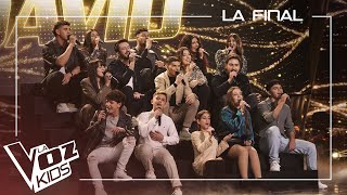Todos los talents finalistas de David Bisbal cantan &quot;Dígale&quot; | La Final | La Voz Kids 2025
