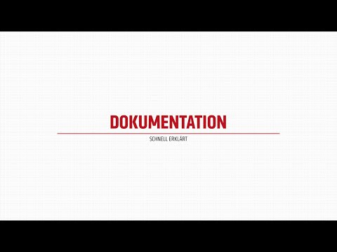 Thomas erklärt, warum die Dokumentation so wichtig ist.