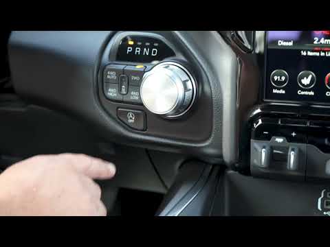 2021 RAM 1500: How to use the gear selector