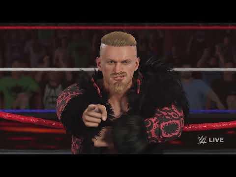Ilja Dragunov vs Jey Uso WWE Full Match WWE2K25 Wrestling Highlights
