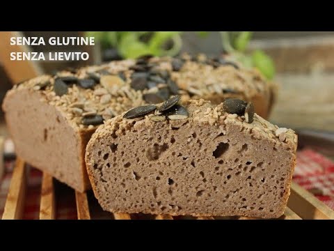 Pane di Grano Saraceno SENZA LIEVITO pane SENZA GLUTINE