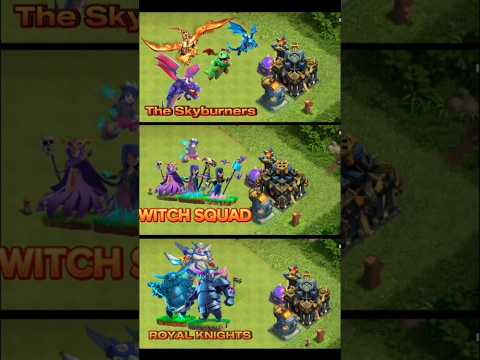 Royal Knights Wins, What other team do you think will win? #coc  #clashofclans #fypシ゚viral  #clash