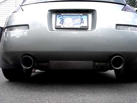 Tanabe Medallion Touring Exhaust on 350z