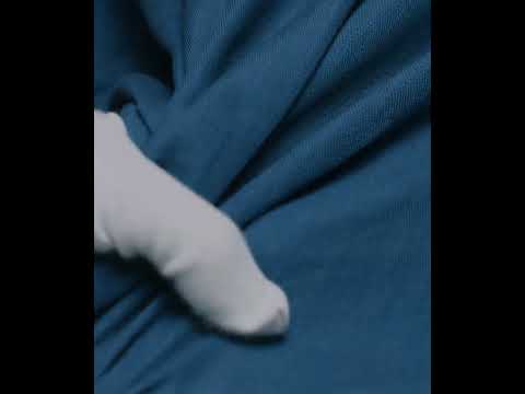 Denim Twill Royal Blue Pure Cotton 118 GSM Handwoven Fabric — video