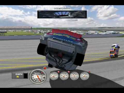 NASCAR Crash at the Coca Cola 600