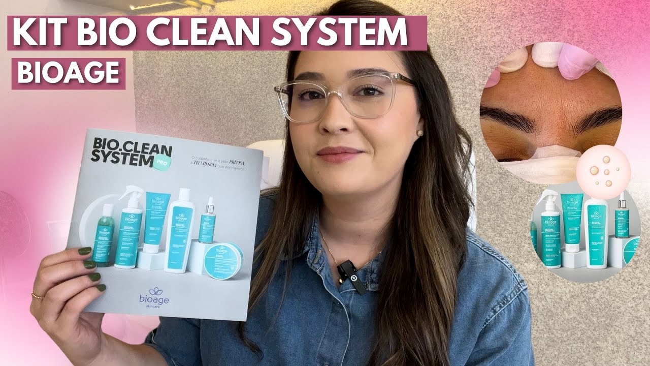Limpeza de Pele com o novo Kit Bio Clean System = Bioage