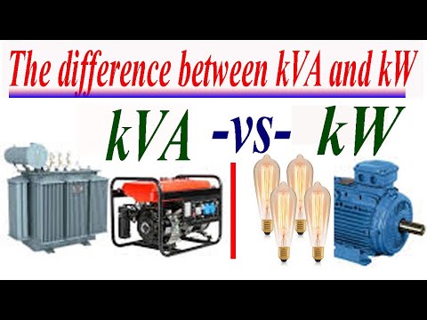 Why kVA and kW is not the same (kilowatts & kilovolt amperes) - “A Complete Guide”