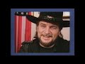 Rose in paradise - Waylon Jennings - (+ interview) live London 1989