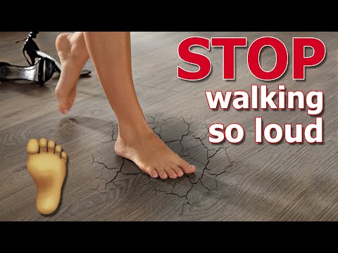 Heavy Footed? Heavy Heels? | How To Walk Quieter | Step Down Exercise Taught By A Physical Therapist