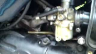 Roller geht beim gasgeben aus