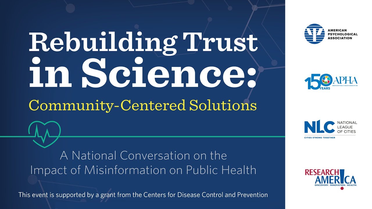 Building Back Trust in Science: Community-Centered Solutions