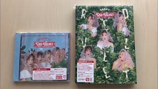 ♡Unboxing Red Velvet レッド・ベルベット2nd Japanese Mini Album Sappy (Standard &amp; Limited Edition)♡