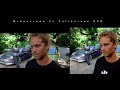 Dinner Scene 2 Fast 2 Furious Widescreen Vs Fullscreen DVD
