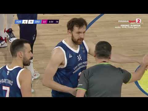Baschet, Cupa României, semifinala 2: CSM Tg. Mureş - CSM Oradea. Înregistrarea meciului