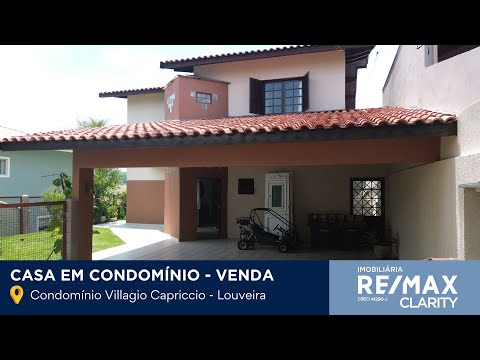 Casa à venda no Condominio Villaggio Capriccio em  Louveira, SP