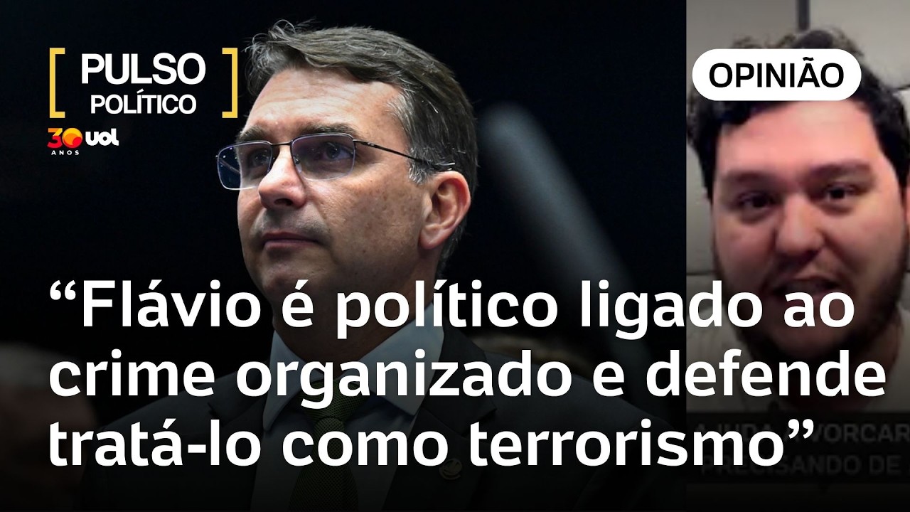 Flávio é político ligado ao crime organizado, enquanto defende tratá-lo como terrorismo | Ferreira