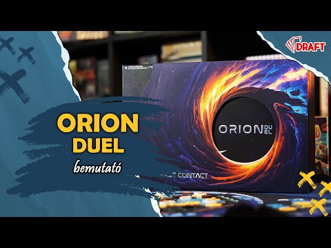Galaxisokkal párbajozók | Orion Duel bemutató #hiddengem - :: DRAFT :: Társasjáték vlog