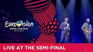Robin Bengtsson - I Can&#39;t Go On (Sweden) LIVE at the first Semi-Final