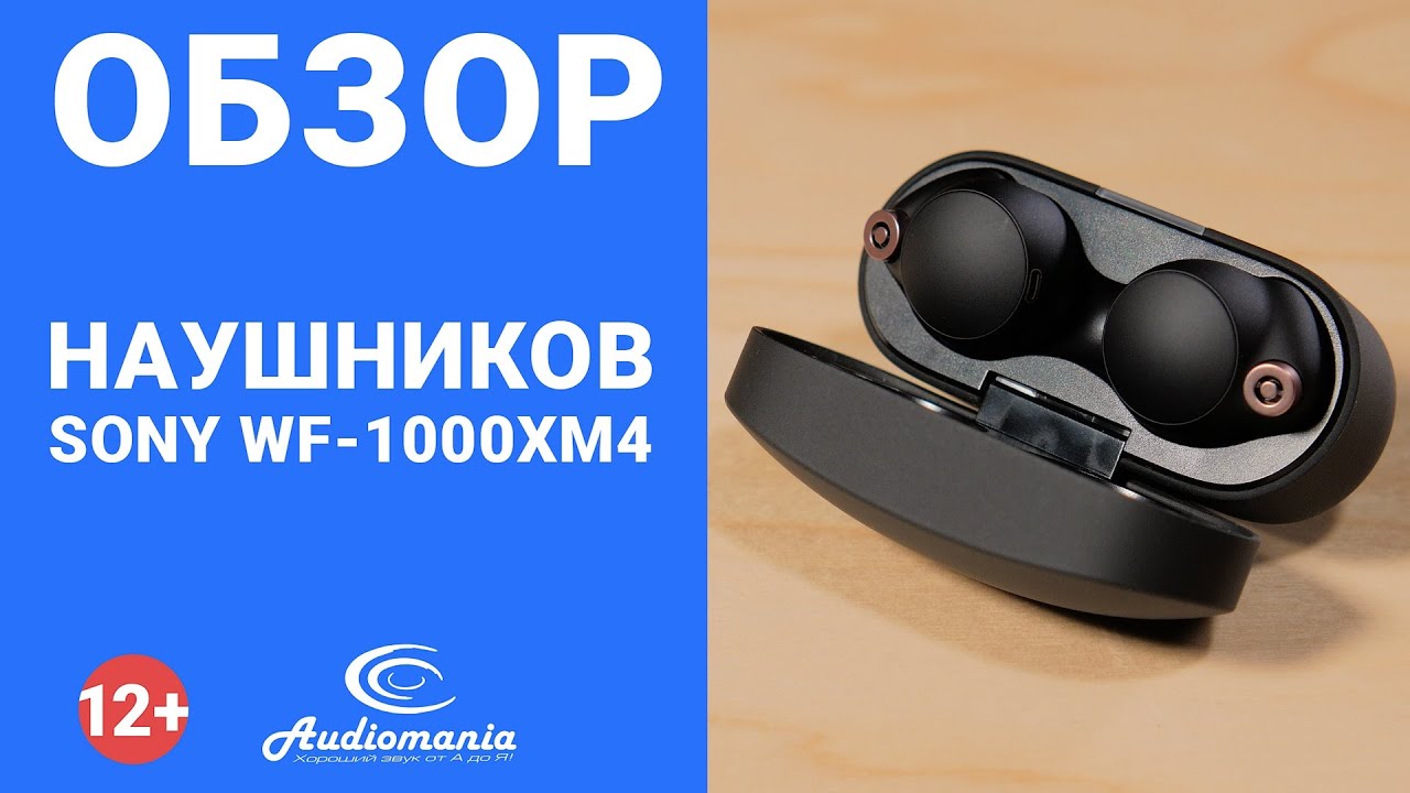 Наушники Sony WF-1000XM4, серебристый