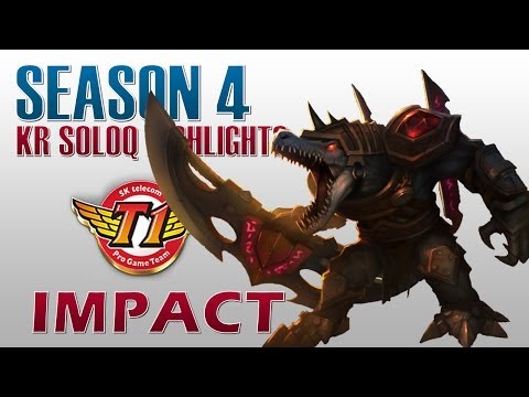 SKT T1 Impact - Renekton vs Akali - KR SoloQ Highlights