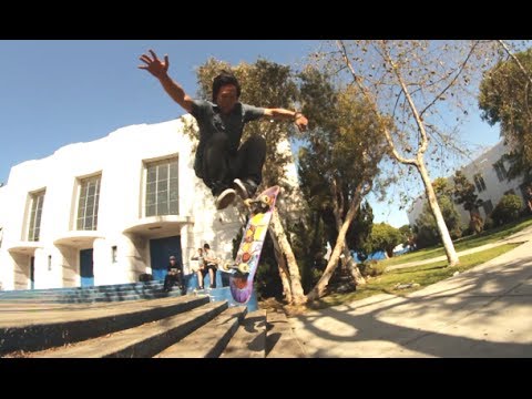 360 Hardflip Down Stairs With Jason Park!