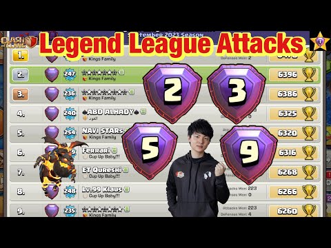 Legend League Attacks October Season Day6 Zap Lalo