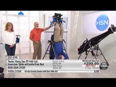 Teeter Hang Ups EP560 Ltd  Inversion Table with Traction