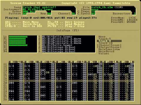Skaven / Future Crew - Catch that Goblin!! (1995) tracker music @ Gravis Ultrasound
