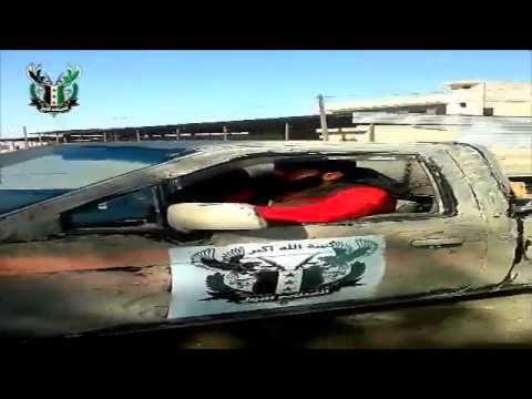 تصدي الجيش الحر للطيران الحربي التابع لقوات النظام في مطار دير الزور العسكري في مدينة دير الزور