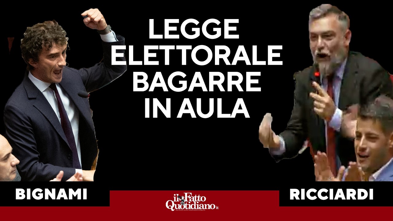 Legge elettorale, Bignami accusa le opposizioni: "Nascondetevi". Ricciardi: "Abbiamo vinto"