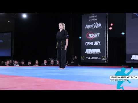 Mackensi Emory - Women's ISKA World Forms Championship - US Open 2015