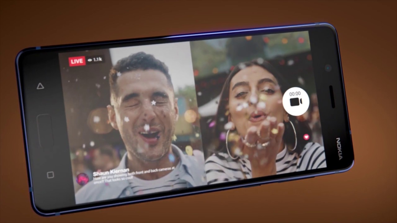 Nokia 8 Dual SIM (Blue) video preview