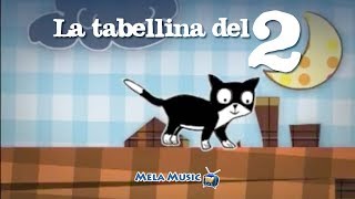 CANTIAMO LA TABELLINA DEL 2 - La canzoncina della tabellina del 2 - Canzoni per bambini Mela Music