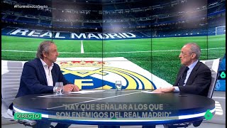 Florentino Pérez le responde a todo a Pedrerol: Mourinho, Mbappé, Vinicius, Xabi Alonso, fichajes