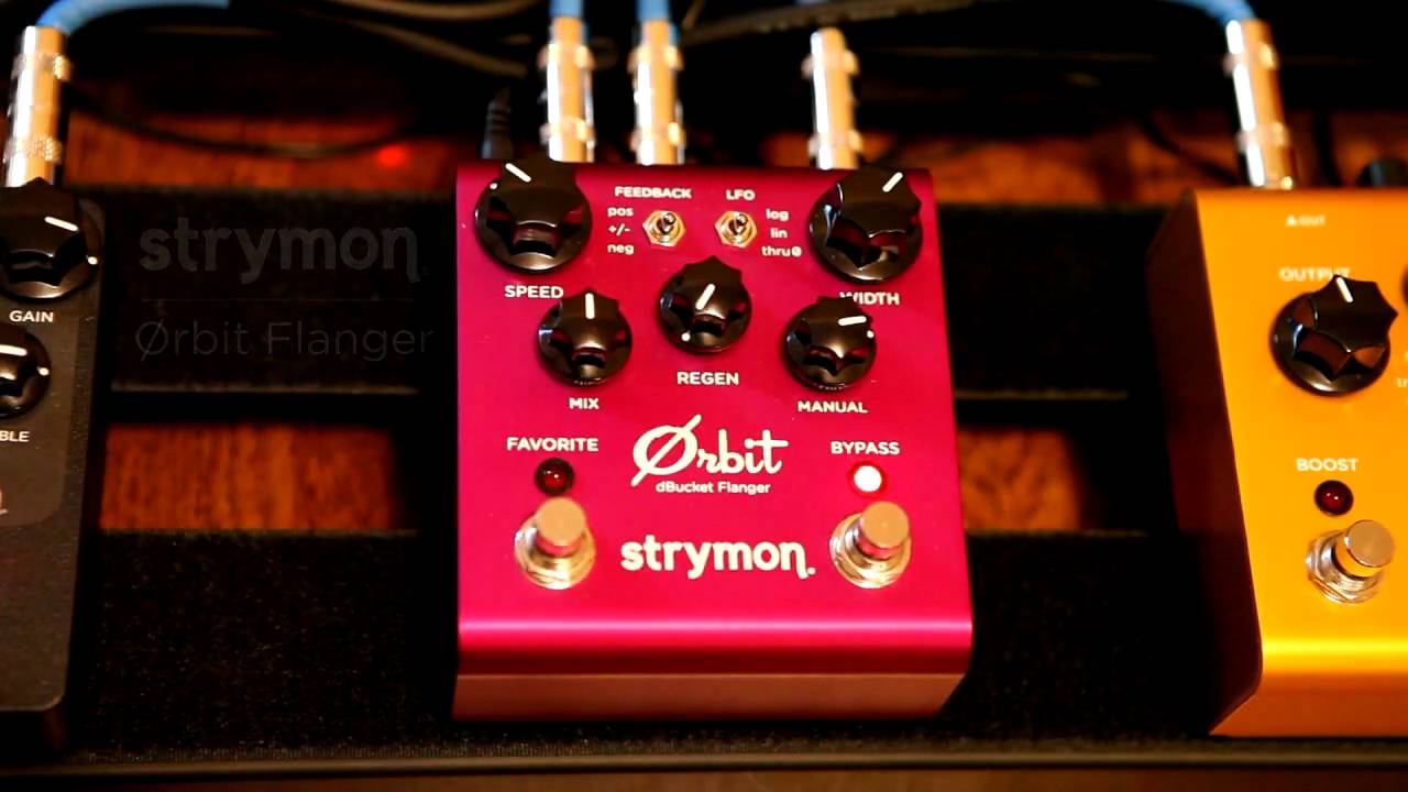 Strymon ORBIT dBucket Flanger Pedal