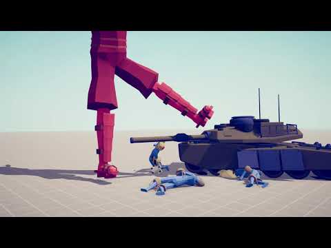 SAMURAI GIANT vs EVERY MODERNIZATION UNIT - Totally Accurate Battle Simulator TABS