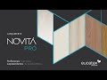 Miniatura vídeo do produto Painel Divisório Eucatex Novitá Pró Arenas 890x2700x35mm