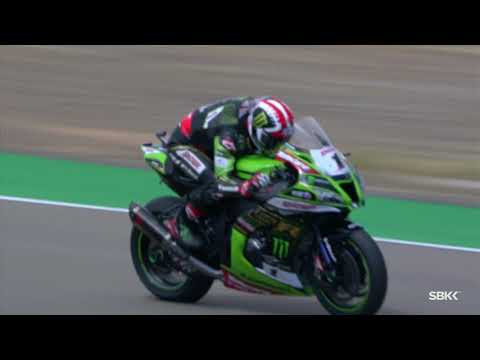 Overtakes for the victory from Jonathan Rea at Teruel!