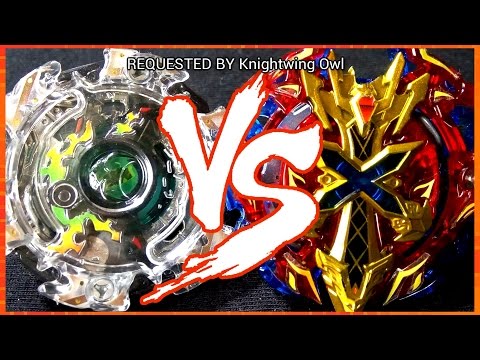 Kaiser Kerbeus .K.M vs Xeno Xcalibur .G.X - BATALHA BEYBLADE BURST!!