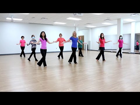Afire With Desire - Line Dance (Dance & Teach in English & 中文)