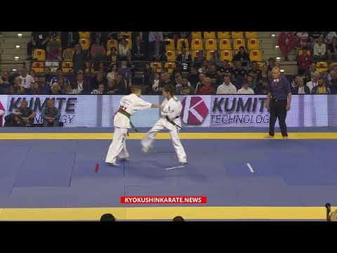 7th WKO WC: 1/2 -60 Mirjam Bjorklund (Sweden, aka) - Ruta Brazdzionyte (Lithuania)